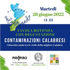 Calabriando: martedì 28 giugno al Piro Piro di Reggio Calabria serata evento sulle eccellenze regionali.