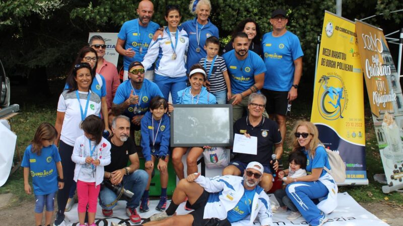 La CorriCastrovillari vince il titolo a squadre nel Trofeo dei Carbonai